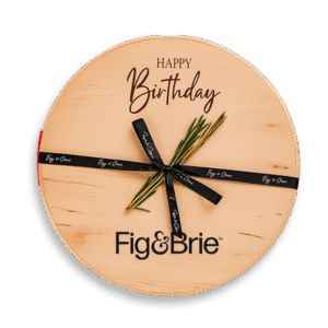 “Happy Birthday” Engraved Charcuterie Round